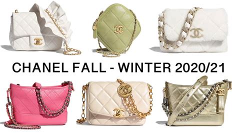 chanel fall/winter 2020 bags|chanel seasonal bag 2020.